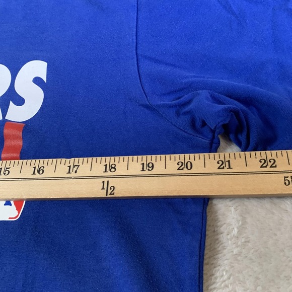 Texas Rangers Shirt Mens Medium Blue MLB Baseball Nike Dri Fit Performance Tee - Picture 6 of 13